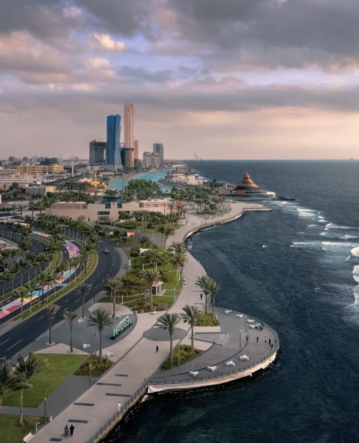 كورنيش جدة الجديد الواجهة البحرية جدة